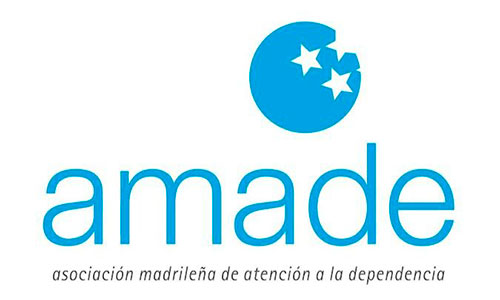logo amade asociación madrileña de atención a la dependencia