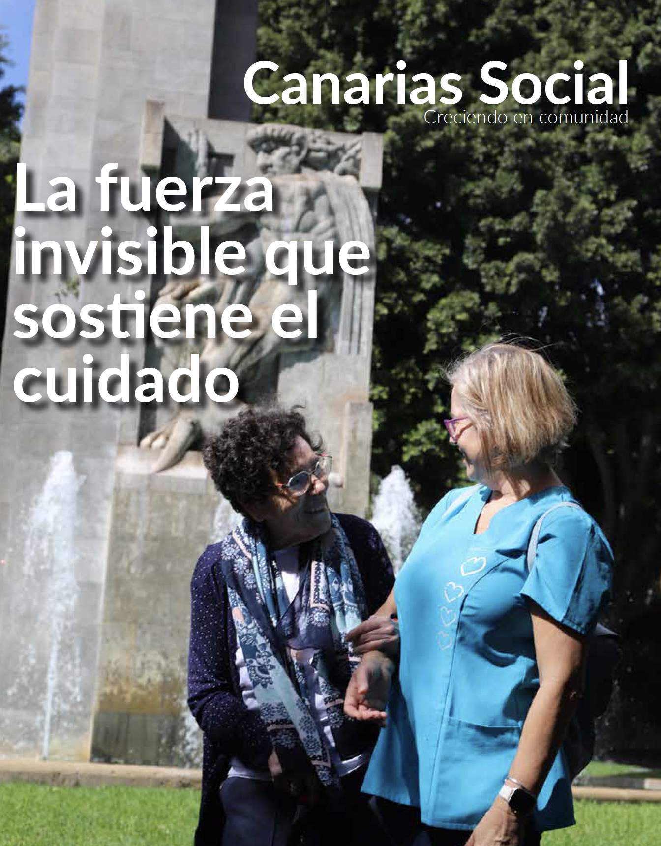 Canarias Social, Grupo M Servicios Sociales, EDM Comunicación, revista social Canarias, intervención comunitaria, servicios sociales en Canarias, atención centrada en la persona, innovación social, cuidados en Canarias, comunicación social, tercera edad Canarias, trabajo social, envejecimiento activo, dinamización rural, inclusión social, atención a mayores, revista de servicios sociales, profesionales del cuidado, publicaciones sociales Canarias, proyectos comunitarios